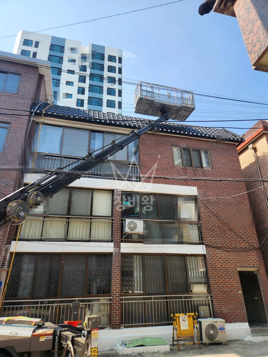 제주 서귀포시 성산읍 오조리 스카이차 CCTV 작업 현장