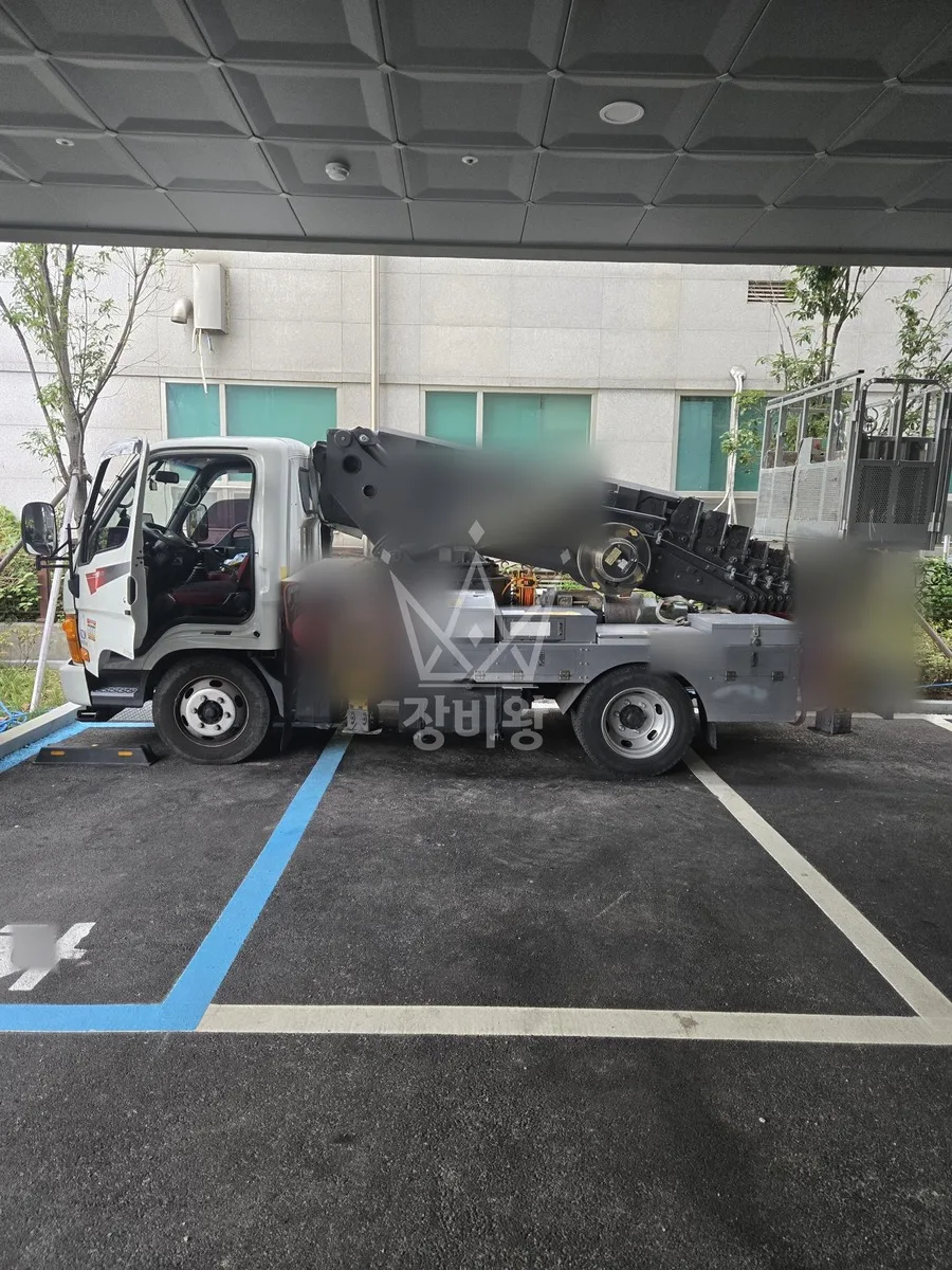 부산 부산진구 스카이차 유리 작업 현장