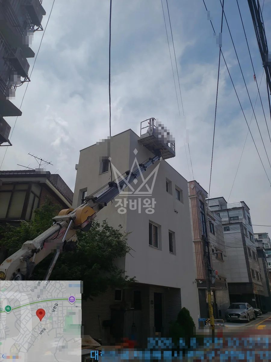 서울 관악구 스카이차 CCTV 작업 현장