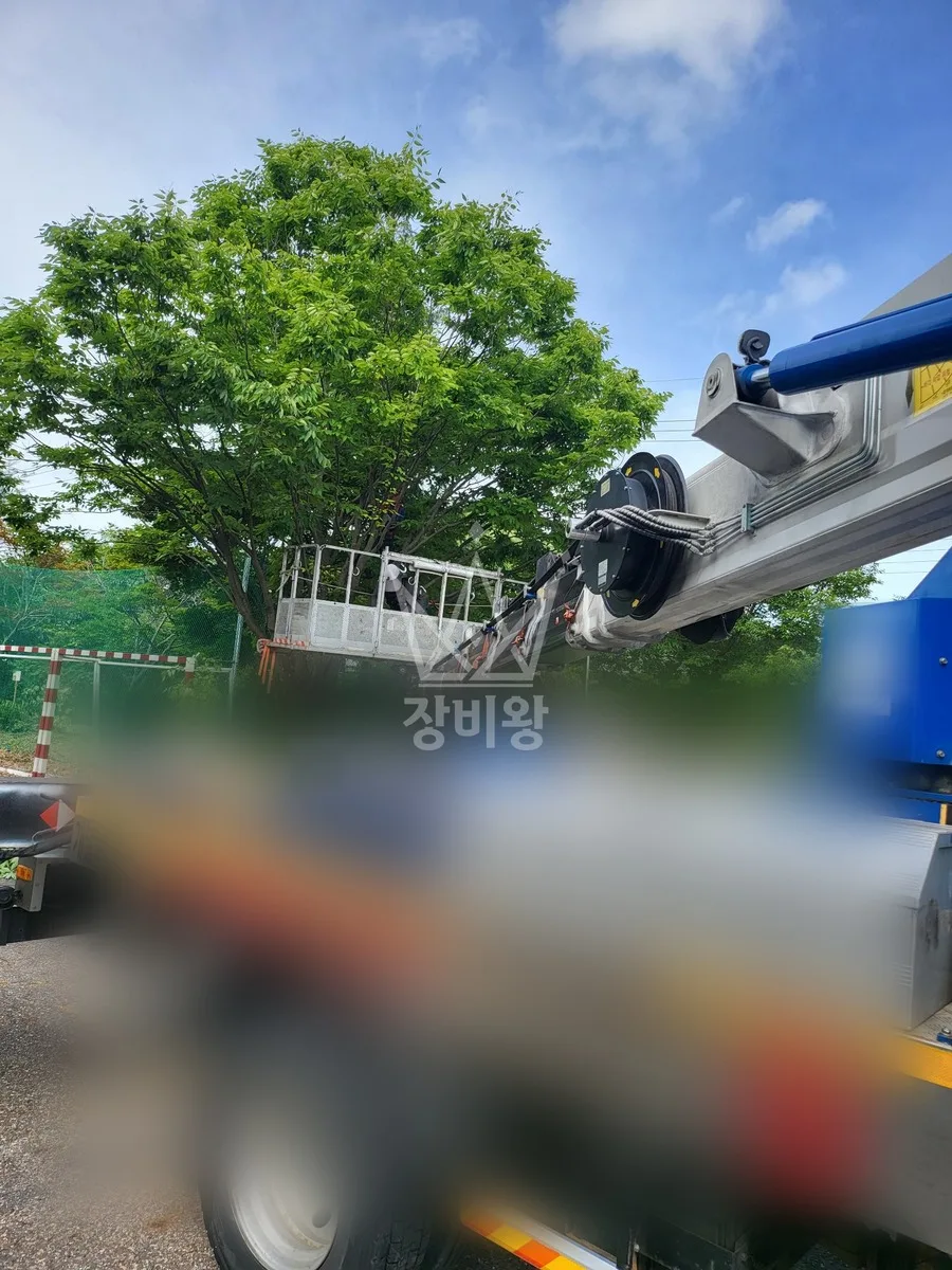 대전 서구 오동 스카이차 외벽 작업 작업 현장