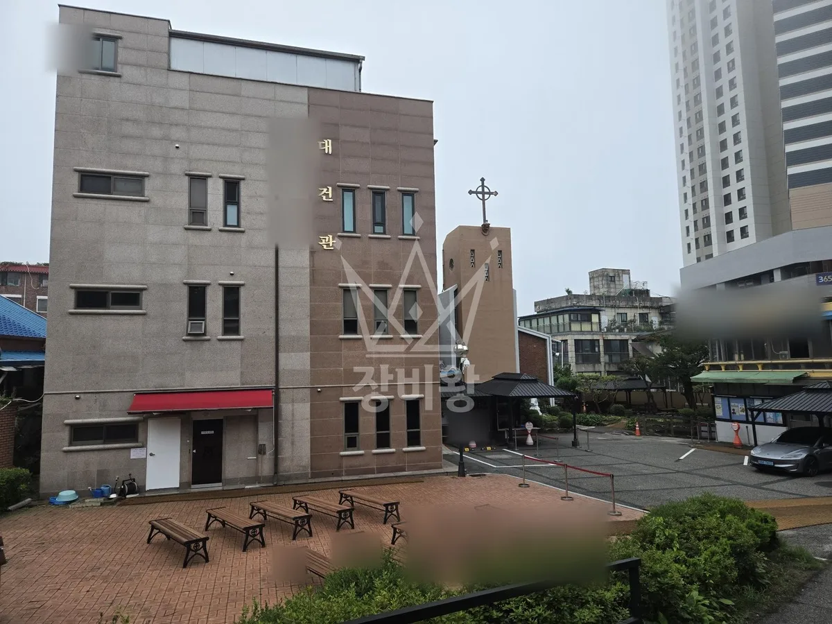 경기 남양주시 화도읍 가곡리 스카이차 지붕 공사 작업 현장