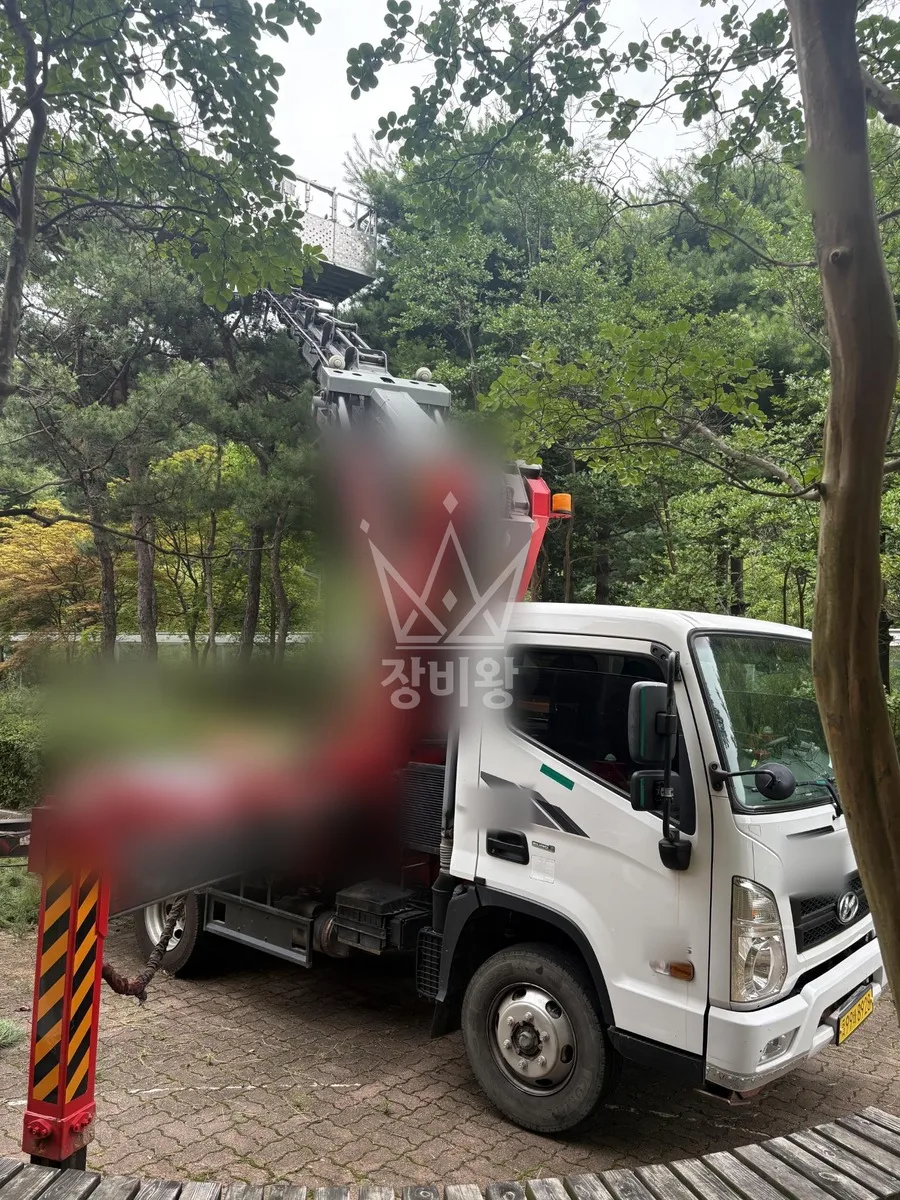 대전 서구 흑석동 스카이차 외벽 작업 작업 현장