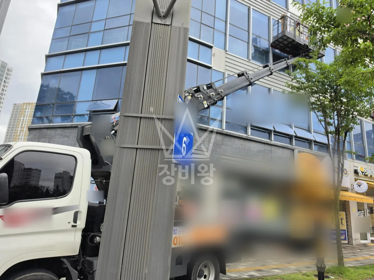 경기 화성시효행구 정남면 백리 스카이차 에어컨 작업 현장