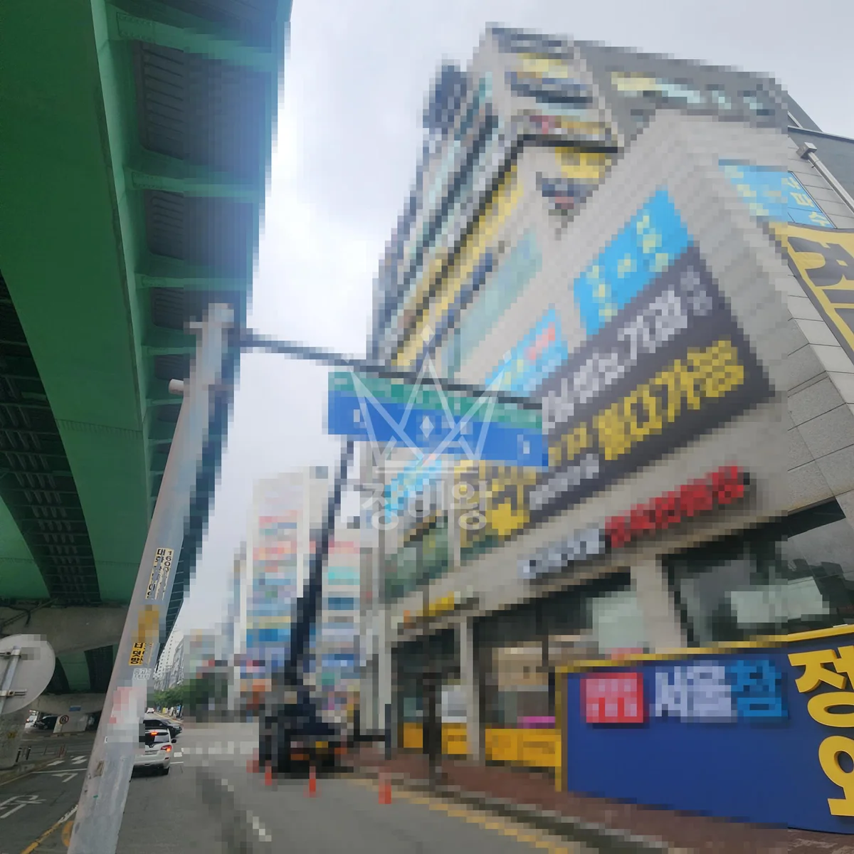 충남 서산시 스카이차 CCTV 작업 현장