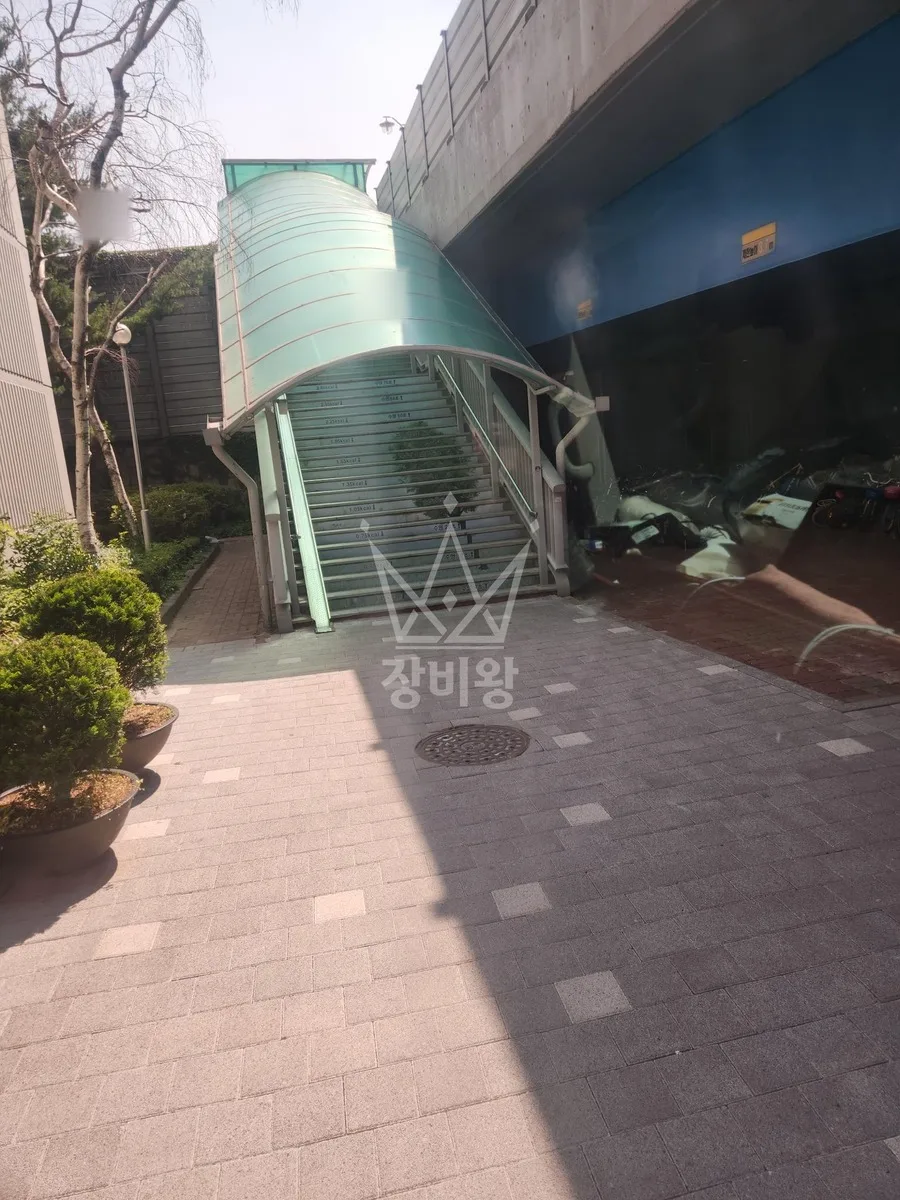 제주 제주시 구좌읍 행원리 스카이차 간판 작업 현장