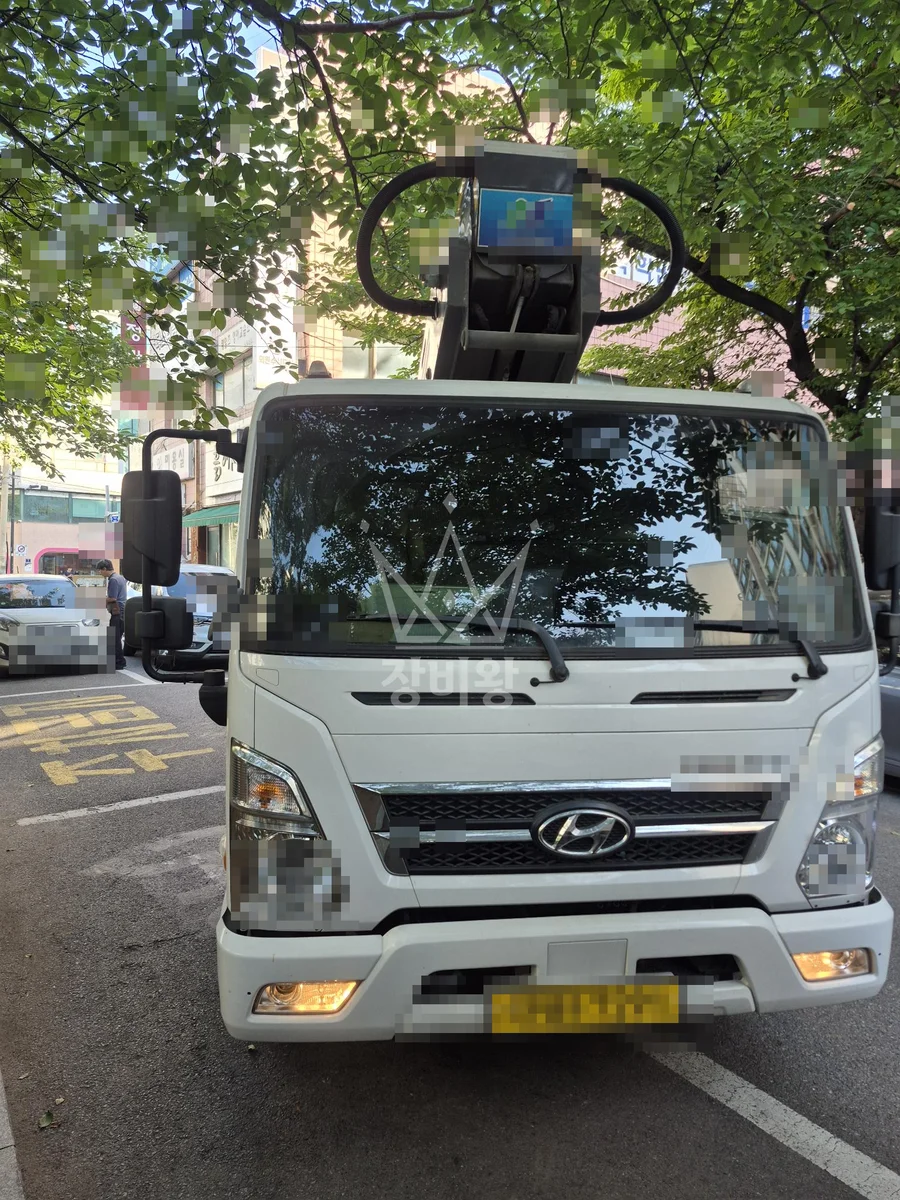 인천 미추홀구 도화동 스카이차 CCTV 작업 현장