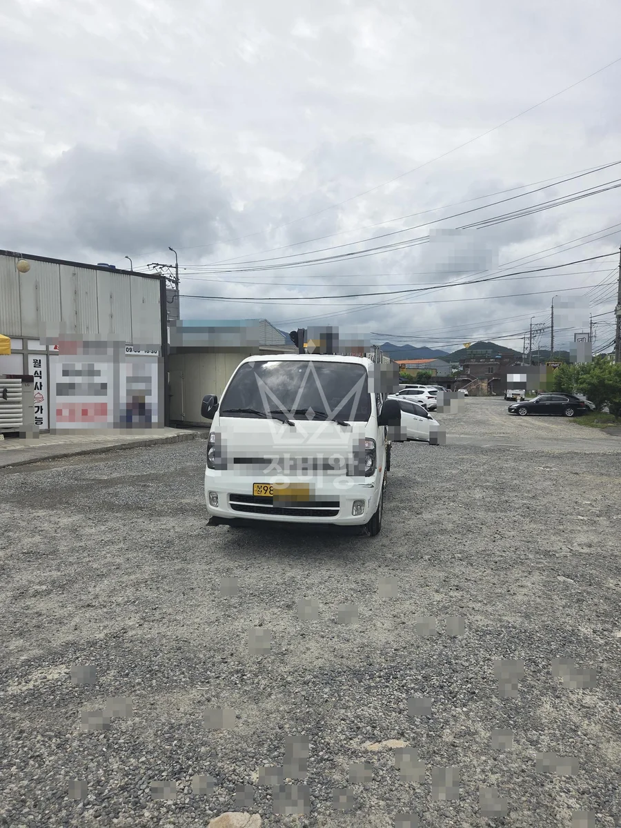 울산 동구 스카이차 철골 작업 현장