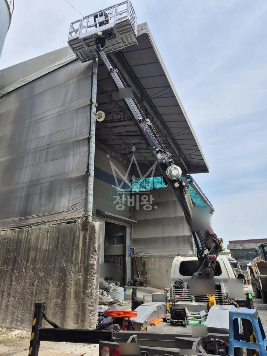 세종 세종 장군면 산학리 스카이차 CCTV 작업 현장
