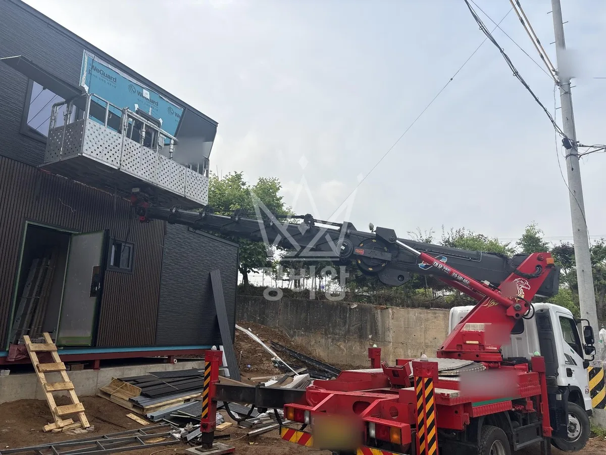 제주 제주시 조천읍 신흥리 스카이차 에어컨 작업 현장