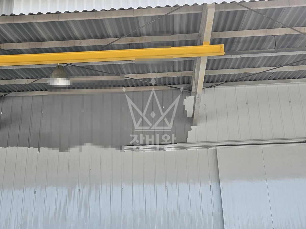 전북 고창군 스카이차 외벽 작업 작업 현장