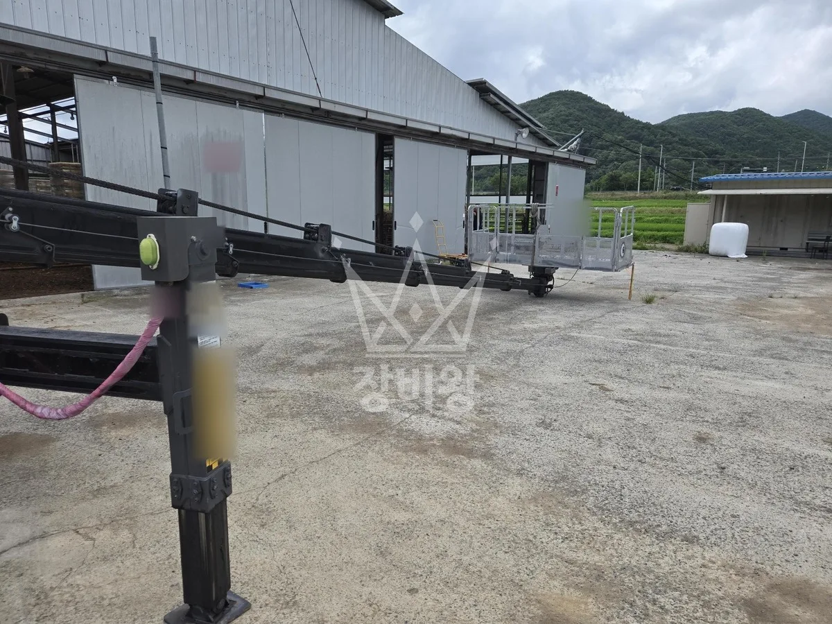 경북 상주시 만산동 스카이차 CCTV 작업 현장