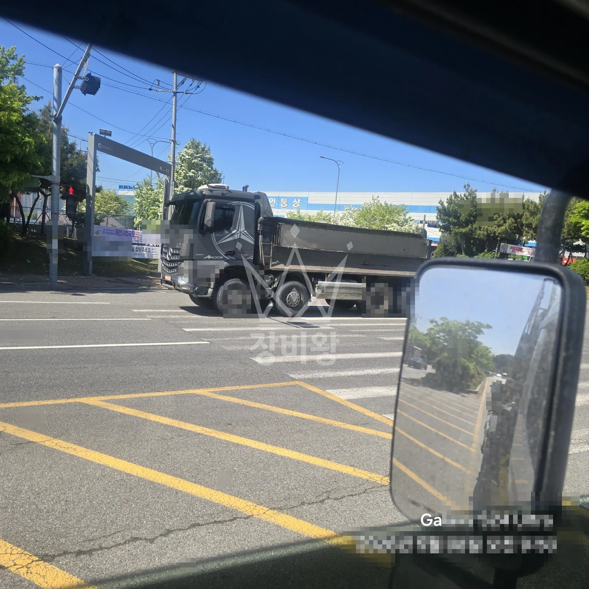 인천 영종구 무의동 스카이차 외벽 작업 작업 현장