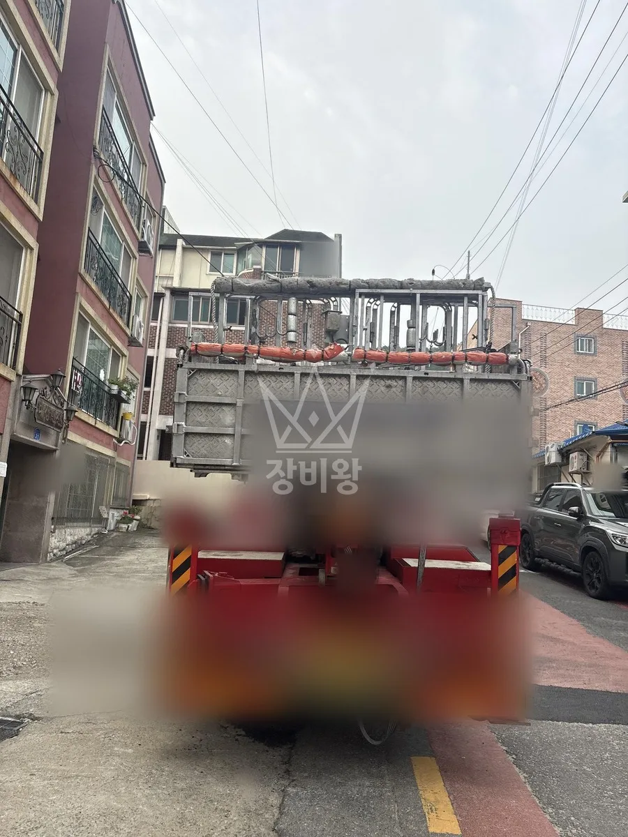 대전 중구 스카이차 철골 작업 현장