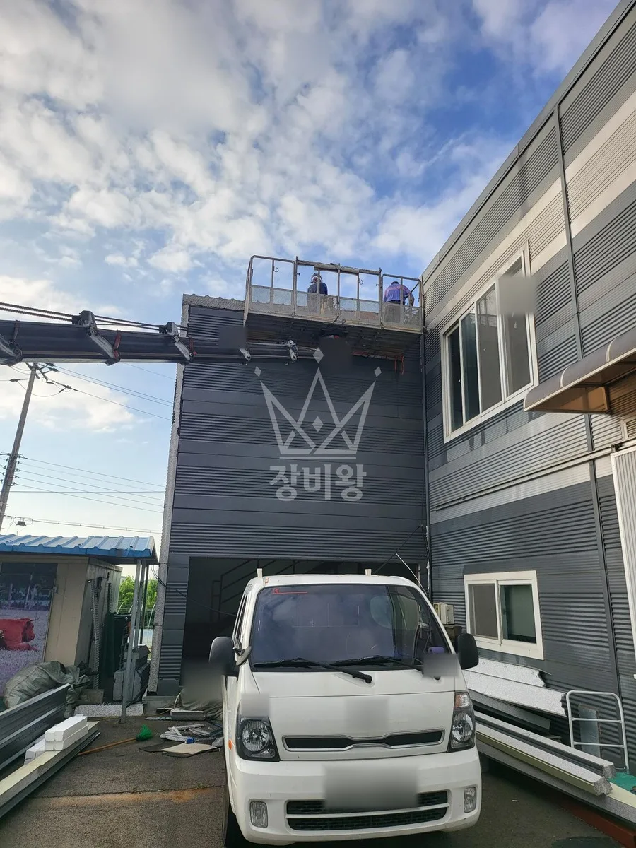 경기 김포시 통진읍 옹정리 스카이차 CCTV 작업 현장