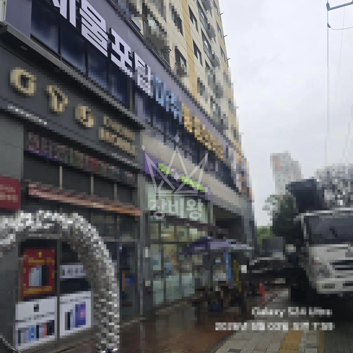 인천 미추홀구 주안동 스카이차 CCTV 작업 현장