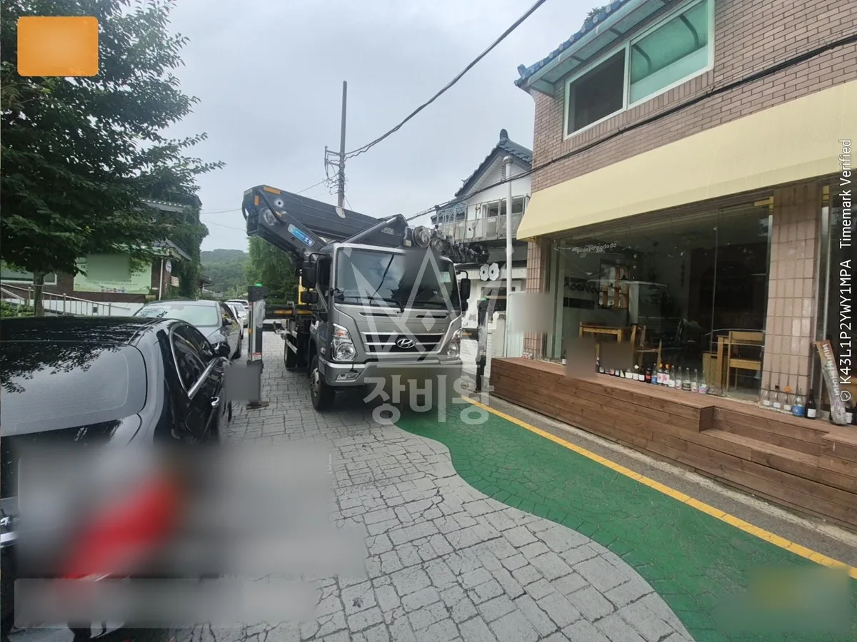 경기 고양시일산동구 식사동 스카이차 외벽 작업 작업 현장