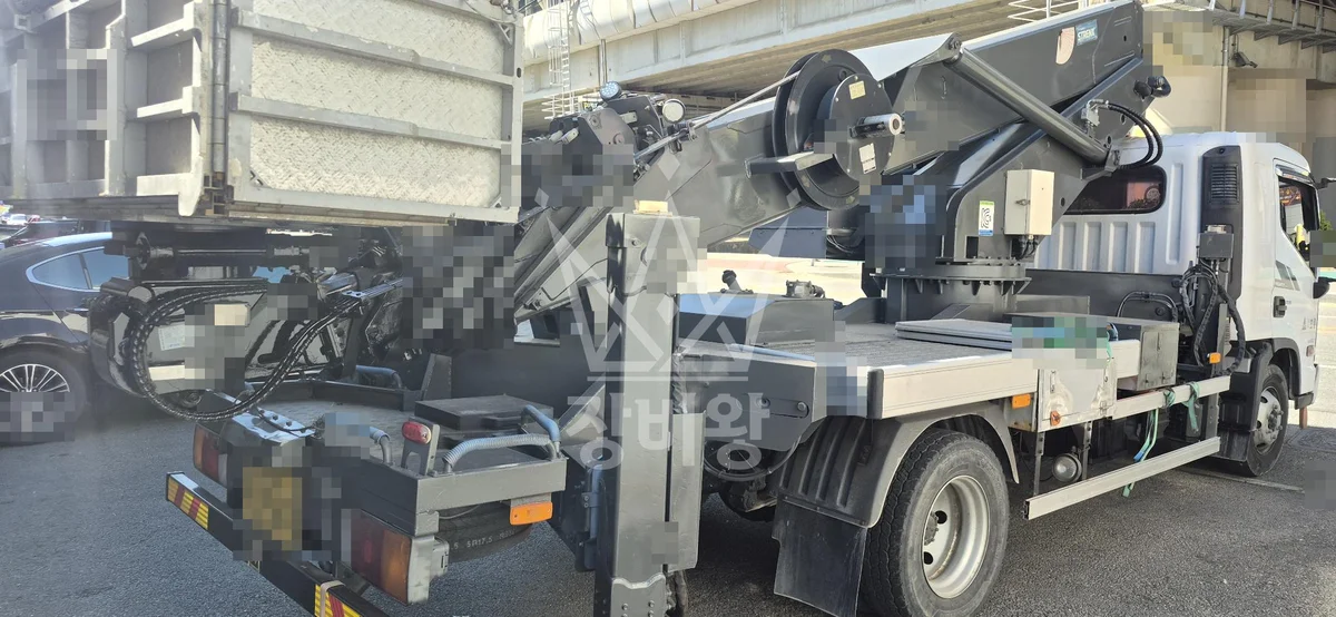 충남 부여군 석성면 스카이차 수목 관리 작업 현장